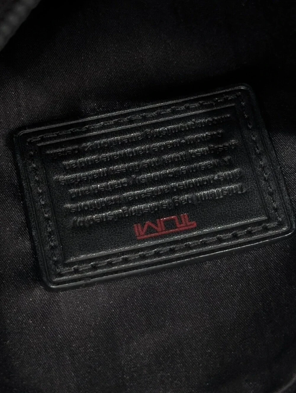Tumi excellent minor